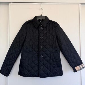 Burberry Black Quilted Jacket